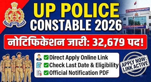 UP Police Constable Vacancy 2026